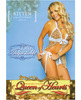 Babydoll w/stretch lace straps tie behind neck and light blue mesh boyshorts leopard s/l