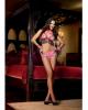 5 pc ride em cowgirl bra, holster belt, scarf cuffs and thong pink  o/s