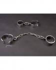 Rapture Stainless Steel Ankle and Wrist Bondage Set