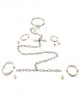 Rapture 5 Piece Stainless Steel Restraint Set