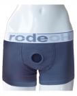 Rodeoh harness boxer brief grey sm  25-26