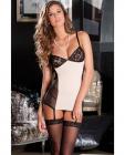 Rene rofe pinup dream chemise and g-string pink m/l