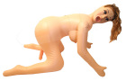 Transsexual jesse doggie style love doll