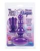 Silicone flexi risque triple probe - purple