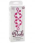 Posh silicone o beads - pink