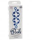 Posh silicone o beads - blue