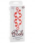 Posh silicone o beads - orange