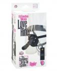 10-Function Silicone Love Rider Rippler - Black