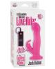 Love Rider 10 Function Silicone Jack Rabbit - Pink
