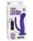 Love Rider 10 Function Silicone Double Rider - Purple