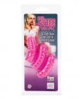 Silicone teasers - pink
