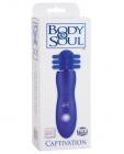 Body and Soul Captivation Rotating Tickler - Blue