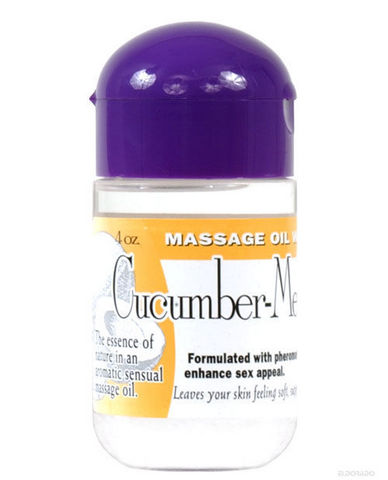 Massage oil with pheromones 4 oz - cucumber melon
