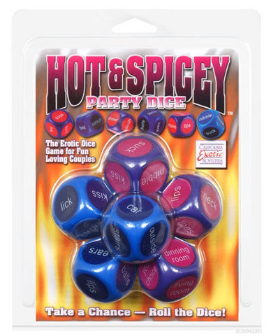 Hot and spicey party dice Sex Toy Product
