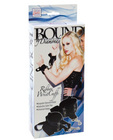 Bound by diamonds ribbon wrist cuffs