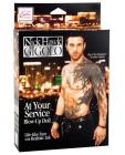 Nick Hawk Gigolo At Your Service Blow Up Doll - Ivory