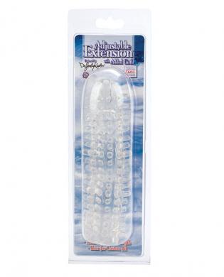 Dr. Joel Kaplan Adjustable Extension Added Girth Clear Sex Toy Product