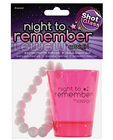 Night to remember shot glass bracelet by sassi girl Sex Toy Product