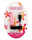 Shots intense vibe usb bullet - pink