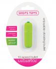 Shots 10 speed bullet vibrator - green