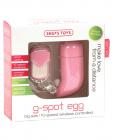 Shots toys 10 speed remote big size vibrating g-spot egg - pink