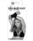 Sex & Mischief elastabind cuffs - black