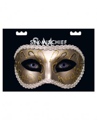 Sex & Mischief masquerade mask