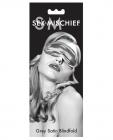 Sex & Mischief satin blindfold - grey