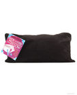 Petite plush pillow - black