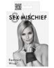 Sex & Mischief restraint wrap 4in single roll - black