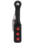 12in leather star impression paddle