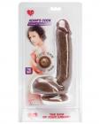 TLC Adam's PleasureSkin Cock, Dark