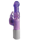Rabbit habit 100% elastomer - sparkly purple