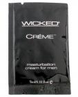 Wicked sensual care collection 0.1 oz creme to liquid masturbation cream for men packette - creme Sex Toy Product