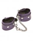 Xplay love chain wrist cuffs - purple