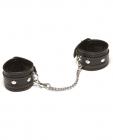 Xplay love chain wrist cuffs - black