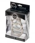 Master series trine steel c-ring collection