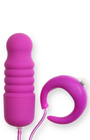 Finger Ring Promise Ring (Purple)