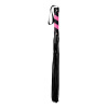 Shots Toys - Ouch! Whip PVC Black with Pink Stripe and Black String