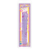 Doc Johnson Crystal Jellies Ten Inch Purple Dildo Dong