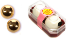 Gold Ben Wa Balls Non-Vibrating Japanese Marital Aid
