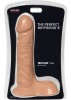 Hustler perfect boyfriend 8in - vanilla