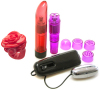 Hustler Novelties Gossip Girl Red Finger Vibrator
