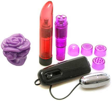 Hustler Novelties Gossip Girl Purple Finger Vibrator