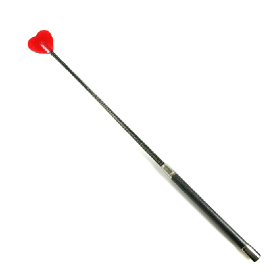  Strict Discipline Fantasy Riders Red Heart Crop Whip 26 Inches Crop Bondage