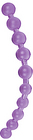 Tantrica Jumbo Thai Purple Jelly Anal Beads
