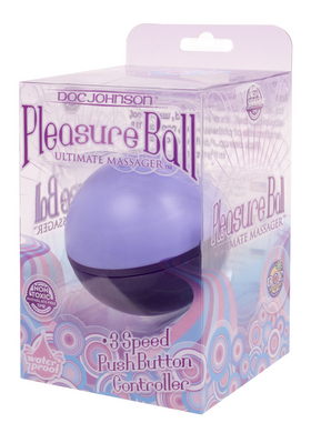 Doc Johnson Wireless Waterproof Phthalate Free 3-Speed Purple Vibrator Collection