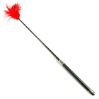  Strict Discipline Fantasy Riders Red Feather Crop Whip 26 Inches Crop Bondage