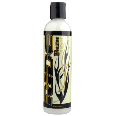 Ride Razor Intimate Male Shave Creme by Sliquid, Lemon Grass 8.5 oz (255 ml)