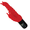 Silicone Red Shogun Caterpillar Rabbit Vibrator for Women